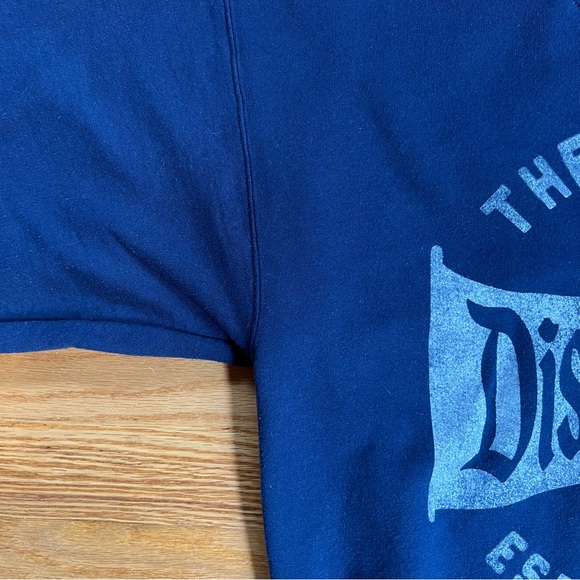 Disneyland Vintage Style Mickey Mouse Sweater Blue Unisex Adults Small - Picture 9 of 11